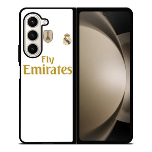 REAL MADRID HOME JERSEY Samsung Galaxy Z Fold 5 Case Cover