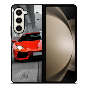 RED LAMBORGINI Samsung Galaxy Z Fold 5 Case Cover