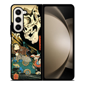 SKULL JAPANESE ART STYLE Samsung Galaxy Z Fold 5 Case Cover