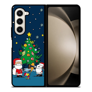 SNOOPY AND SANTA THE PEANUTS Samsung Galaxy Z Fold 5 Case Cover SNOOPY AND SANTA THE PEANUTS Samsung Galaxy Z Fold 5 Case Cover