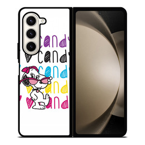 SNOOPY I LOVE CANDY Samsung Galaxy Z Fold 5 Case Cover