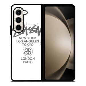 STUSSY LOGO Samsung Galaxy Z Fold 5 Case Cover STUSSY LOGO Samsung Galaxy Z Fold 5 Case Cover