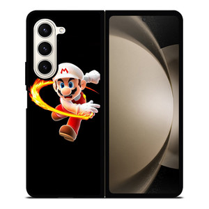 SUPER MARIO FIRE NINTENDO Samsung Galaxy Z Fold 5 Case Cover SUPER MARIO FIRE NINTENDO Samsung Galaxy Z Fold 5 Case Cover