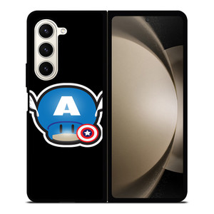 SUPER MARIO MUSHROOM CAPTAIN AMERICA Samsung Galaxy Z Fold 5 Case Cover