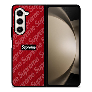 SUPREME LOGO COLLAGE Samsung Galaxy Z Fold 5 Case Cover SUPREME LOGO COLLAGE Samsung Galaxy Z Fold 5 Case Cover