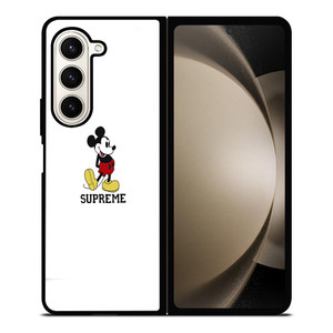SUPREME LOGO MICKEY MOUSE Samsung Galaxy Z Fold 5 Case Cover SUPREME LOGO MICKEY MOUSE Samsung Galaxy Z Fold 5 Case Cover