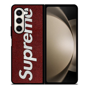SUPREME LOGO ON CANVAS Samsung Galaxy Z Fold 5 Case Cover SUPREME LOGO ON CANVAS Samsung Galaxy Z Fold 5 Case Cover