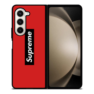 SUPREME LOGO Samsung Galaxy Z Fold 5 Case Cover SUPREME LOGO Samsung Galaxy Z Fold 5 Case Cover