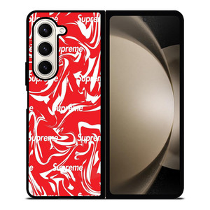 SUPREME MELTED RED ARTWORK Samsung Galaxy Z Fold 5 Case Cover SUPREME MELTED RED ARTWORK Samsung Galaxy Z Fold 5 Case Cover