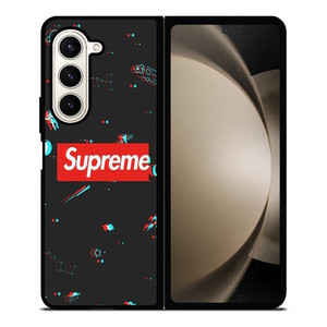 SUPREME SPACE GLITCH Samsung Galaxy Z Fold 5 Case Cover SUPREME SPACE GLITCH Samsung Galaxy Z Fold 5 Case Cover