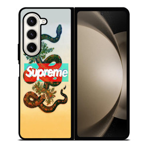 SUPREME THE SNAKE Samsung Galaxy Z Fold 5 Case Cover SUPREME THE SNAKE Samsung Galaxy Z Fold 5 Case Cover