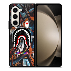 SUPREME X BAPE ABSTRACTIVE Samsung Galaxy Z Fold 5 Case Cover SUPREME X BAPE ABSTRACTIVE Samsung Galaxy Z Fold 5 Case Cover