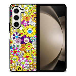 TAKASHI MURAKAMI FLOWERS YELLOW Samsung Galaxy Z Fold 5 Case Cover TAKASHI MURAKAMI FLOWERS YELLOW Samsung Galaxy Z Fold 5 Case Cover