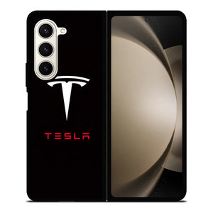 TESLA ELECTRIC CAR LOGO Samsung Galaxy Z Fold 5 Case Cover TESLA ELECTRIC CAR LOGO Samsung Galaxy Z Fold 5 Case Cover