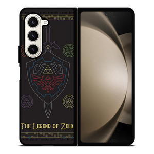 THE LEGEND OF ZELDA GAME ICON LOGO Samsung Galaxy Z Fold 5 Case Cover THE LEGEND OF ZELDA GAME ICON LOGO Samsung Galaxy Z Fold 5 Case Cover