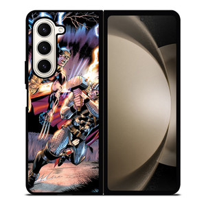 THOR VS WOLVERINE ANIME Samsung Galaxy Z Fold 5 Case Cover