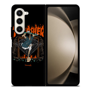 THRASHER DIAMOND SUPPLY CO Samsung Galaxy Z Fold 5 Case Cover THRASHER DIAMOND SUPPLY CO Samsung Galaxy Z Fold 5 Case Cover