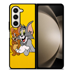 TOM AND JERRY CARTOON Samsung Galaxy Z Fold 5 Case Cover TOM AND JERRY CARTOON Samsung Galaxy Z Fold 5 Case Cover