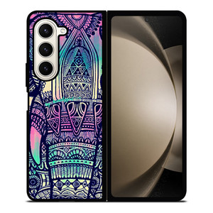 TRIBAL AZTEC ELEPHANT Samsung Galaxy Z Fold 5 Case Cover