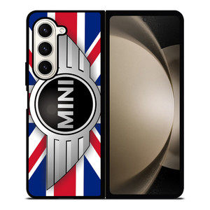 UNION JACK BLUE MINI COPER LOGO Samsung Galaxy Z Fold 5 Case Cover