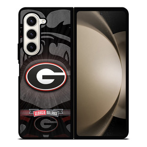 UNIVERSITY OF GEORGIA BULLDOGS 2 Samsung Galaxy Z Fold 5 Case Cover
