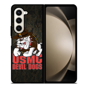 USMC MARINE DEVIL DOGS Samsung Galaxy Z Fold 5 Case Cover