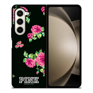 VICTORIA'S SECRET FLORAL PINK Samsung Galaxy Z Fold 5 Case Cover VICTORIA'S SECRET FLORAL PINK Samsung Galaxy Z Fold 5 Case Cover