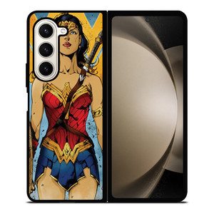 WONDER WOMAN DIANA COMIC Samsung Galaxy Z Fold 5 Case Cover WONDER WOMAN DIANA COMIC Samsung Galaxy Z Fold 5 Case Cover