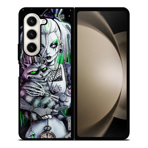 ZOMBIE ALICE IN WONDERLAND Samsung Galaxy Z Fold 5 Case Cover ZOMBIE ALICE IN WONDERLAND Samsung Galaxy Z Fold 5 Case Cover