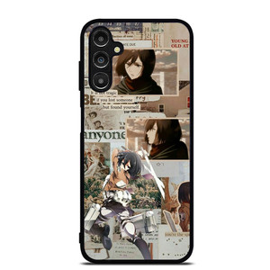 ATTACK ON TITAN MANGA ANIME MIKASA Samsung Galaxy A14 Case
