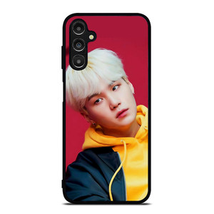 BTS BANGTAN BOYS SUGA RED Samsung Galaxy A14 Case BTS BANGTAN BOYS SUGA RED Samsung Galaxy A14 Case