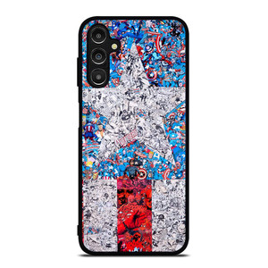 CAPTAIN AMERICA MARVEL COLLAGES Samsung Galaxy A14 Case
