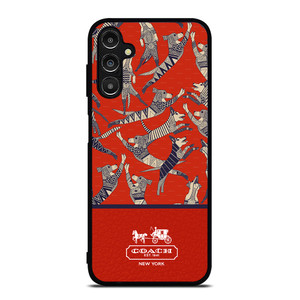 COACH NEW YORK DOG PARTY Samsung Galaxy A14 Case COACH NEW YORK DOG PARTY Samsung Galaxy A14 Case