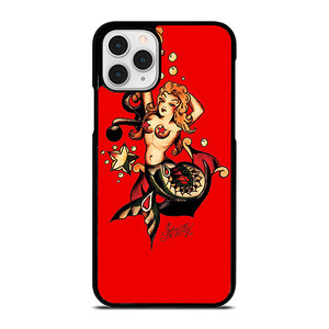SAILOR JERRY MERMAID TATTOO iPhone 11 Pro Case SAILOR JERRY MERMAID TATTOO iPhone 11 Pro Case