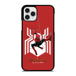 SPIDERMAN FAR FROM HOME LOGO RED ACTION iPhone 11 Pro Case SPIDERMAN FAR FROM HOME LOGO RED ACTION iPhone 11 Pro Case