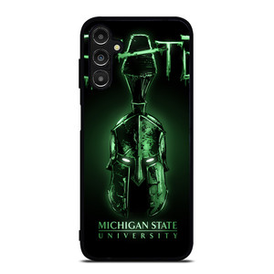 MICHIGAN STATE UNIVERSITY LOGO Samsung Galaxy A14 Case MICHIGAN STATE UNIVERSITY LOGO Samsung Galaxy A14 Case