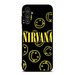 NIRVANA SMILEY FACE COLLAGE Samsung Galaxy A14 Case NIRVANA SMILEY FACE COLLAGE Samsung Galaxy A14 Case