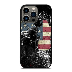 SWAT EAGLE AMERICAN FLAG iPhone 13 Pro Case SWAT EAGLE AMERICAN FLAG iPhone 13 Pro Case