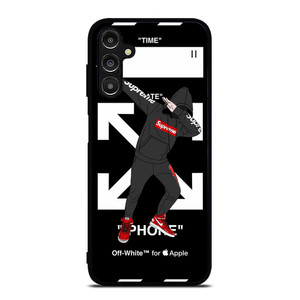 OFF WHITE X DAB SUPREME ILLUSTRATION Samsung Galaxy A14 Case OFF WHITE X DAB SUPREME ILLUSTRATION Samsung Galaxy A14 Case