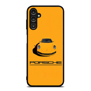 PORSCHE CAR YELLOW Samsung Galaxy A14 Case