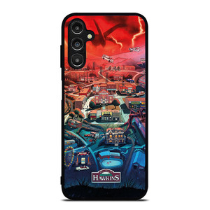 STRANGER THINGS WELCOME TO HAWKINS CARTOON Samsung Galaxy A14 Case STRANGER THINGS WELCOME TO HAWKINS CARTOON Samsung Galaxy A14 Case