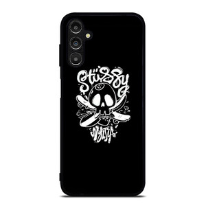 STUSSY SKULL LOGO ARTWORK Samsung Galaxy A14 Case