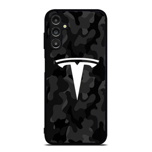 TESLA MOTORS LOGO CAMO Samsung Galaxy A14 Case