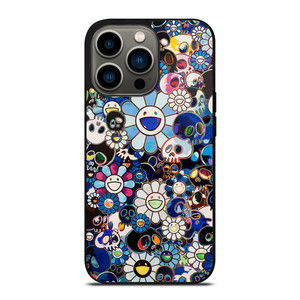 TAKASHI MURAKAMI BLACK SKULL Samsung Galaxy S21 Ultra Case