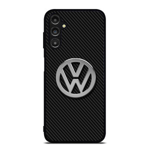 VW VOLKSWAGEN LOGO CARBON Samsung Galaxy A14 Case VW VOLKSWAGEN LOGO CARBON Samsung Galaxy A14 Case