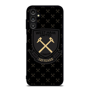WEST HAM UNITED BLACK LOGO Samsung Galaxy A14 Case
