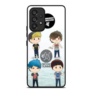 5 SECONDS OF SUMMER 5SOS CARTOON Samsung Galaxy A53 Case