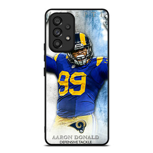 AARON DONALD RAMS Samsung Galaxy A53 Case