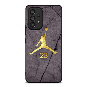 AIR JORDAN 23 GOLD WALL Samsung Galaxy A53 Case