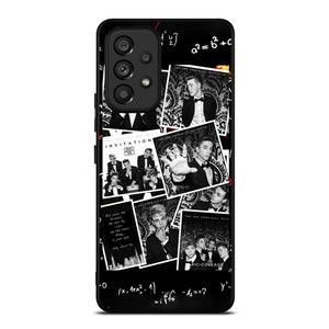 BLACK WHITE WHY DON'T WE Samsung Galaxy A53 Case